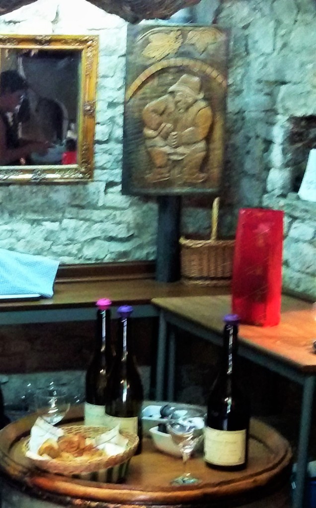 As garrafas da prova às cegas
