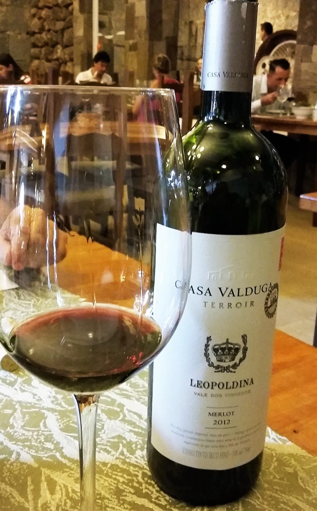 O vinho do almoço