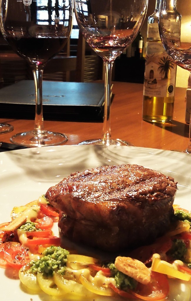 Prato principal: 'ojo de bife' 