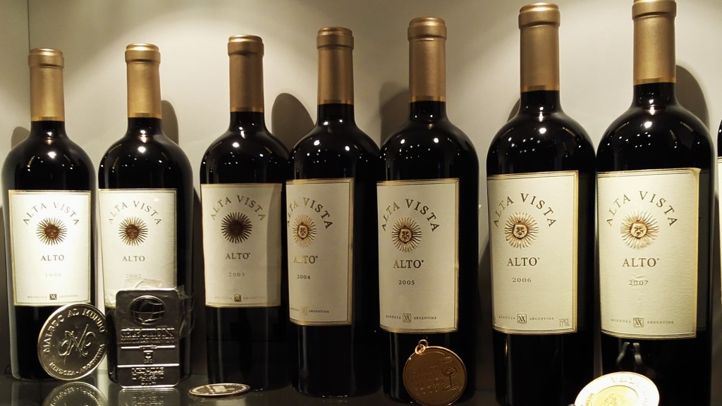 O premiado 'Alto', ícone da vinícola