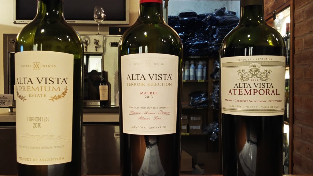 Os vinhos da degustação
